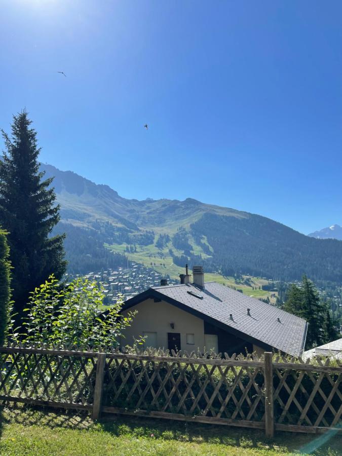 Superbe Appartement Avec Vue Et Parking Gratuit Bagnes Eksteriør bilde