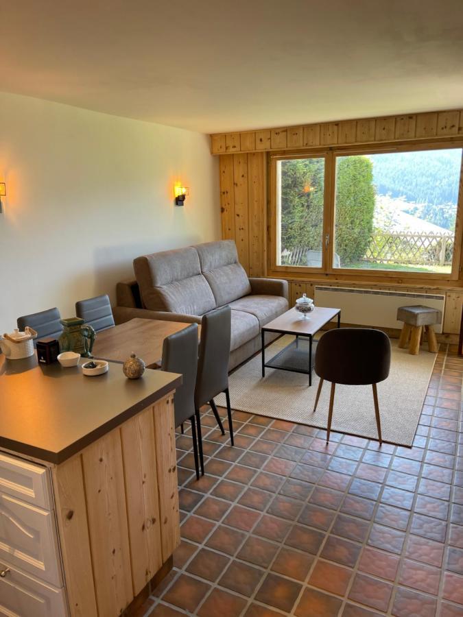 Superbe Appartement Avec Vue Et Parking Gratuit Bagnes Eksteriør bilde